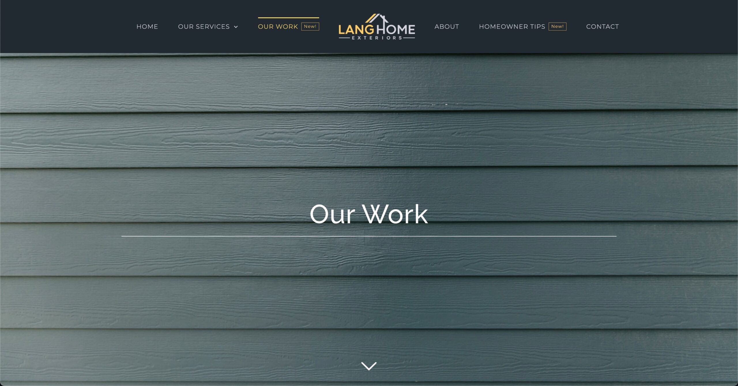 Our Work Lang Home Exteriors