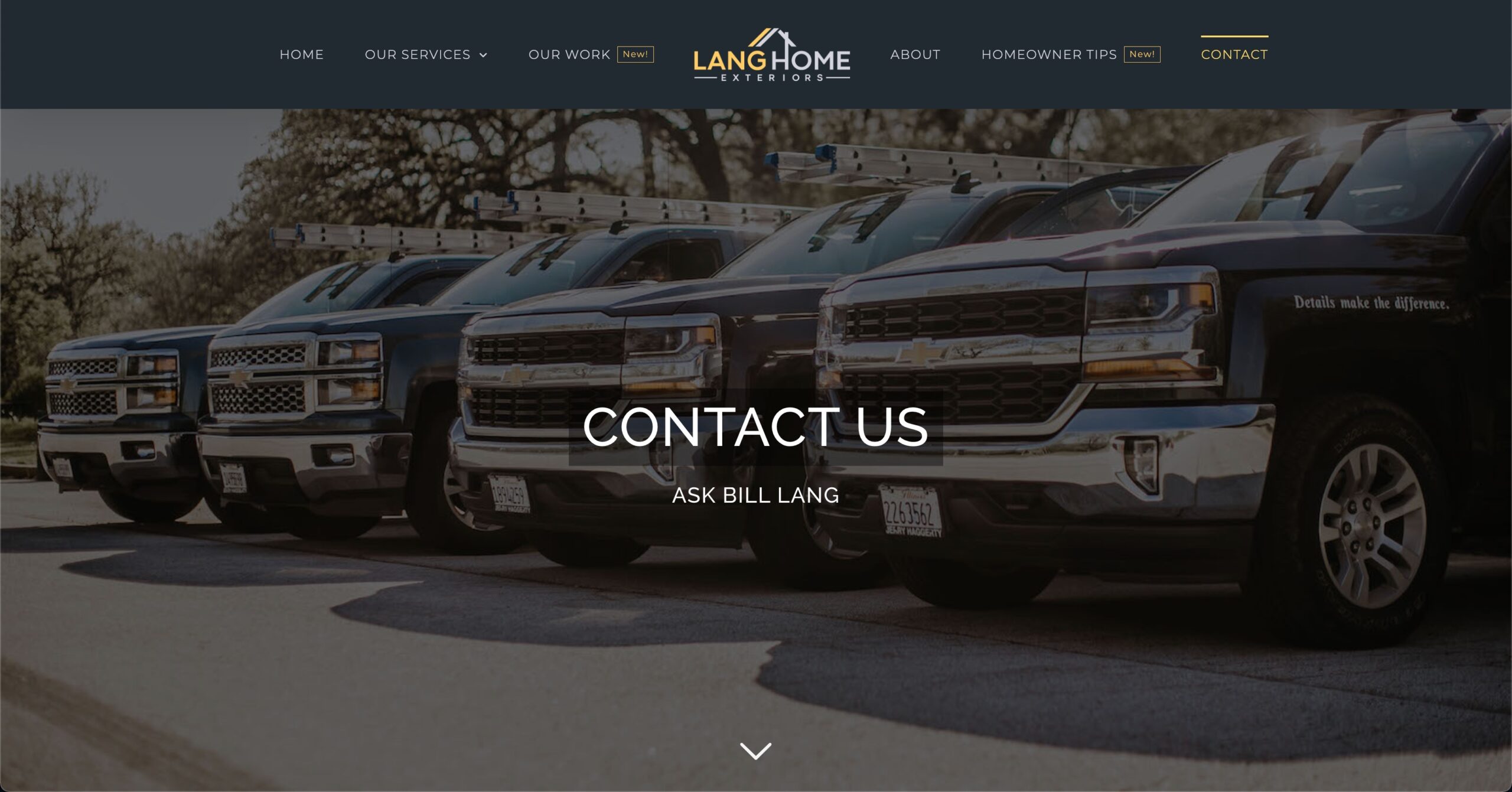 Contact Us Lang Home Exteriors